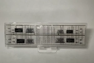PERFECT LAYERS 2 PIECE LAYERING TOOLS RULERS for SCRAPBOOKING/CRAFTS - Picture 1 of 8