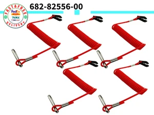 For Yamaha 682-82556-00 Switch Lanyard 256-05195-00 Outboard 2/4‑stroke x5 PCS - Picture 1 of 13