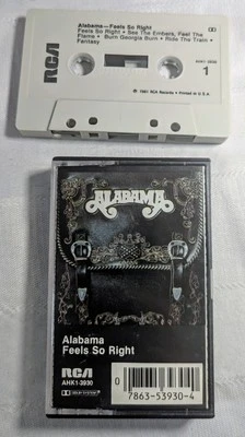 Alabama - Feels So Right - Cassette Tape - 1981 RCA - AHK1-3930 - Image 1 of 3