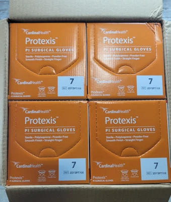 Luvas cirúrgicas de poliisopreno Protexis PI estéreis *1 CAIXA* Tamanho: 7 *Exp: 27/03* - Imagem 1 de 4