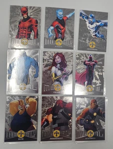 2018 Fleer Ultra Marvel X-Men COMPLETE SILVER METAL BLASTER CARD SET, #MB1-MB49 - Picture 1 of 4