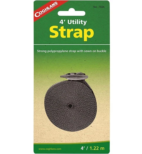 Coghlan's T33 4 pés fivela alça utilitária estojo de 12 - Preto - Imagem 1 de 1