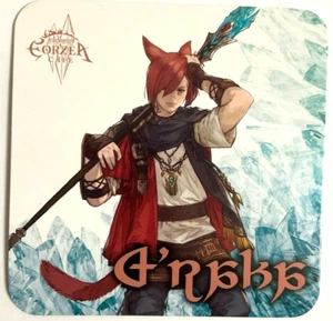 Final Fantasy XIV Art Coaster G'raha Tia Eorzea Café Square Enix - Imagen 1 de 1