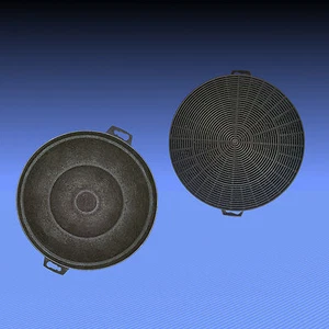 2 Aktivkohlefilter für Dunstabzugshaube Indesit C00090822, B210, C00090739 - Picture 1 of 1