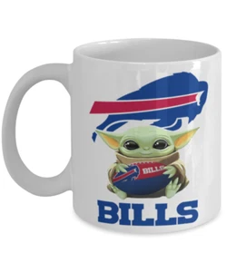 Kaffeebecher Buffalo BILLS NFL Football BILLS Yoda Kaffeebecher Geschenk - Bild 1 von 2