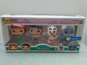 Funko Diamante Sirenita El Disney Pop! Ariel Prince Eric Scuttle Ursula - Imagen 1 de 5