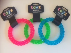 Floating Dog / Puppy Toy,Solid Twist Ring. Strong, Durable, Chewable, Bouncy. - Picture 1 of 2