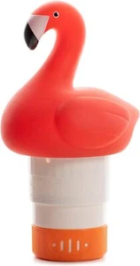 Flotador de cloro flamenco, dispensador de cloro de piscina flotante, se adapta a T de 1 y 3 pulgadas - Imagen 1 de 2