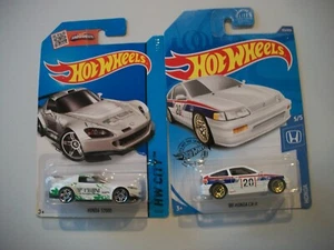 Hot Wheels HW City Honda 2000 & HW Honda '88 Honda CR-X Maßstab 1:64 Diecast - Bild 1 von 5
