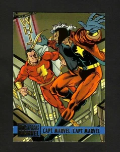 DC VS MARVEL COMICS BASE CARD 56 CAPT MARVEL VS CAPT MARVEL - Bild 1 von 2