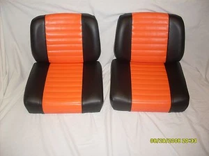 Harley davidson golf cart seat set - Picture 1 of 4