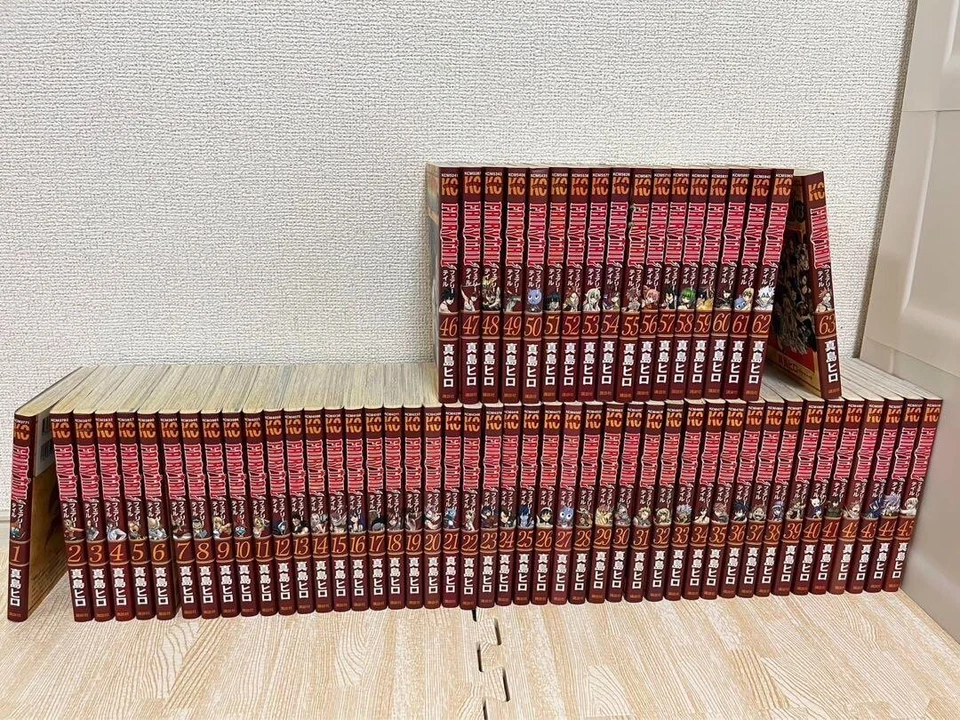 FAIRY TAIL Vol.1-63 Complete Set Comics Manga Hiro Mashima Japanese Language - Image 1 of 1