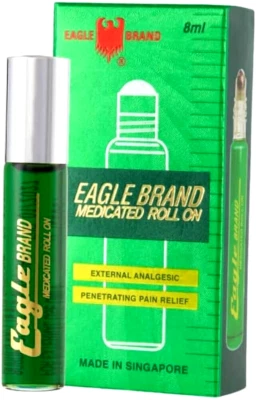Aceite medicado marca Eagle alivio del dolor rollo 0,27 fl. oz ~05/2028 Foto 1 de 4