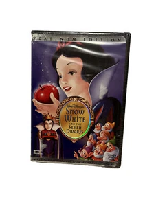 Snow White and the Seven Dwarfs (DVD, 2001, Platinum Edition) NEW SEALED!! - Picture 1 of 5