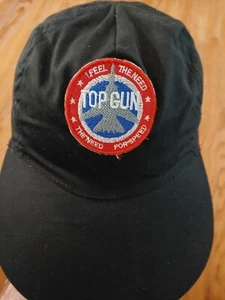 Rubie's Top Gun Hat Cap Black Costume Accessory Fighter Weapons School - Picture 1 of 8