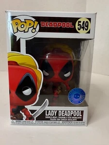 Lady Deadpool Funko Pop! Marvel #549 - Pop in a Box Exclusive Vinyl Figure - Picture 1 of 5