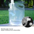 Transparent Foldable Water Storage Bag Container for Camping Hiking Outdoors