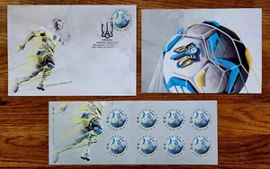 Ukraine - Ukraine, move forward! +card +FDC - Picture 1 of 4