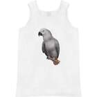 'African  Grey Parrot' Adult Vest / Tank Top (AV028573)