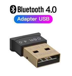 New USB Bluetooth EDR Dongle Adapter Apple HTC Samsung Windows Wireless V4.0 AU - Picture 1 of 8