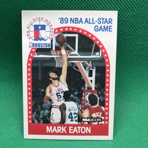 1989-90 Hoops All-Star Panels Perforated #174 Mark Eaton Utah Jazz