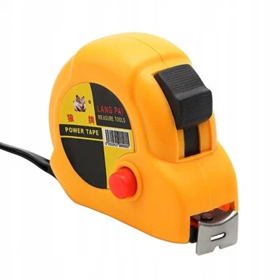 Ruban à Mesurer 5M Mètres Bricolage Professionnel Rouleau de Mesure Dérouleur - Imagen 1 de 2