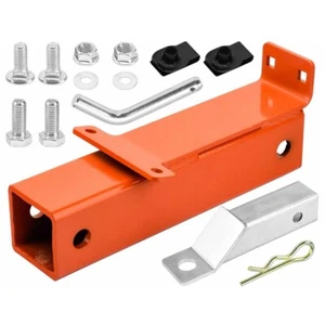 2" REAR HITCH 093-1129-00 HEAVY-DUTY HITCH ASSY FOR BAD BOY REBELS, ORANGE W - Picture 1 of 9