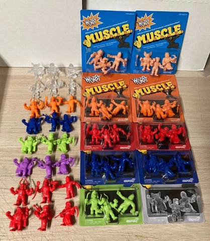 YOU PICK! Super 7 worst muscle sets batula x2 robot reaper black falcon reaction Cover