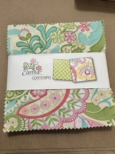 Carina von Amanda Murphy von Contempo für Benartex Quilt Stoff Baumwolle Quadrate - Bild 1 von 3