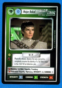 Star Trek CCG MAYOR RAKAL (Universo Alternativo) ex-mt - Imagen 1 de 2