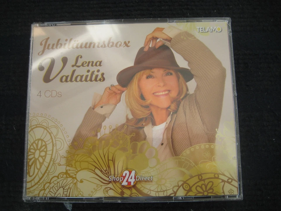 4 CD-Box  LENA VALAITIS  Jubiläumsbox  shop24direct  NEU & OVP  Hits  Best of - Bild 1 von 4