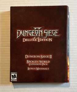 Dungeon Siege II: Deluxe Edition (PC, 2006)- Mature- Excellent Condition - Picture 1 of 8