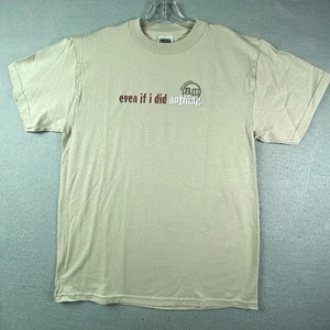 Alanis Morissette T-Shirt Mens M That I would be good, even if I did nothing VTG - Imagen 1 de 7