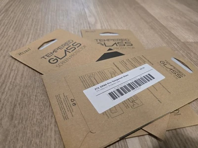 3 Pack ZTE Z Max Pro Tempered Glass Screen Protector - Image 1 of 3