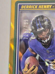 2025 Panini Score Football - Derrick Henry #204 Orange Lava /799 - Foto 1 di 4