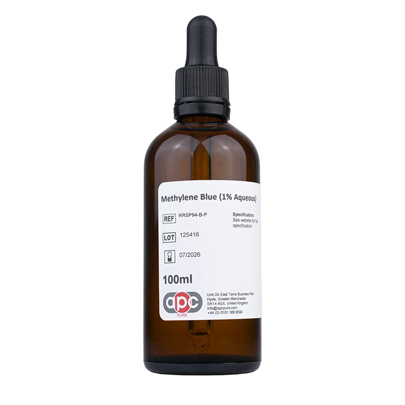 APC PURE USP Grade Methylene Blue 1% Aqueous Solution 100ml *Free P&P*
