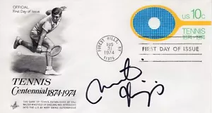 TENIS MARTINA HINGIS EXCELENTE FIRMADO FDC JSA - Imagen 1 de 3