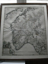 Historische Norwegen Karte  Frederic de Wit  ca 1720   antiquarisch