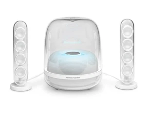 Sistema de altavoces Bluetooth Harman Kardon SoundSticks IV (blanco) SOUNDSTICKS4 [FEDEX] - Imagen 1 de 8