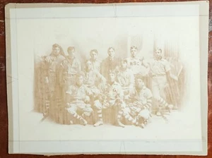 15x11 MSC Baseball Team Photograph Circa 1905 Large Photo MAINE STATE COLLEGE - Picture 1 of 13