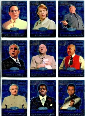 JAMES BOND 40th ANNIVERSARY BOND VILLAINS  BV001 TO BV0020  CHOOSE by RITTENHOUS - Image 1 of 2