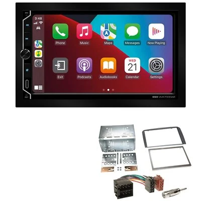 Wifi Apple CarPlay Android Auto DAB+ Autoradio für Alfa Romeo 147 (937) schwarz - Bild 1 von 4