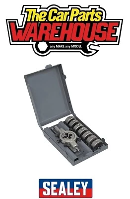 Conjunto de moldes divididos Sealey AK3009 9 peças métricas com estojo de armazenamento portátil de aço - Imagem 1 de 4