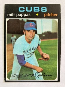 1971 Topps #441 Milt Pappas (Chicago Cubs) - Picture 1 of 2