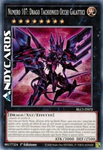 NUMMER 107: TACHYONENDRACHE GALAKTISCHE AUGEN • Common BLC1 IT072 • 1Ed - Bild 1 von 1