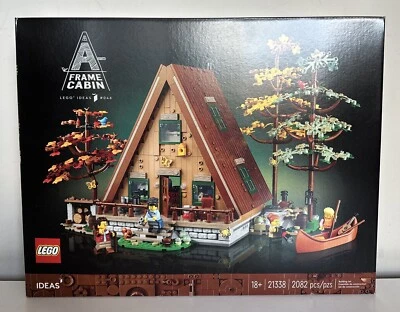 LEGO IDEAS A-Frame Cabin 21338 Building Kit - Image 1 of 4