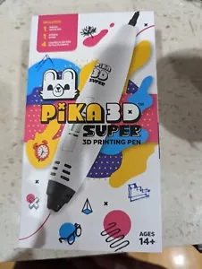 New PIKA3D Super 3D PRINTING PEN 3D Pen 4 Colors of PLA Filament Refill open box - Picture 1 of 3