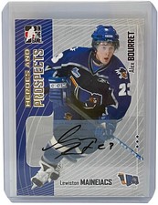 Alex Bourret 2005-06 ITG Heroes And Prospects Autograph Card Atlanta Auto #A-AB