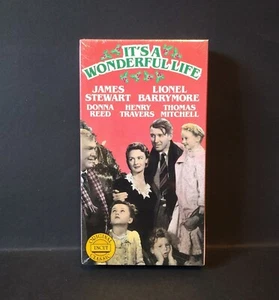 It's a Wonderful Life (1946) (SEALED VHS) GoodTimes #VGT5001 (1987) B&W - Bild 1 von 6