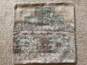 POTTERY BARN CASHEL PILLOW COVER NEUTRAL 22” SQ NEW - Picture 1 of 3